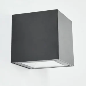 hofstein Applique murale extérieure solaire Lapeer LED Noir, 1 lumière* Lampes Modernes