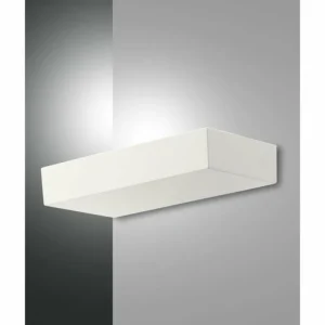 Luminaires Fabas Luce Applique murale Fabas Luce Emma LED Blanc, 1 lumière* Lampes En Verre