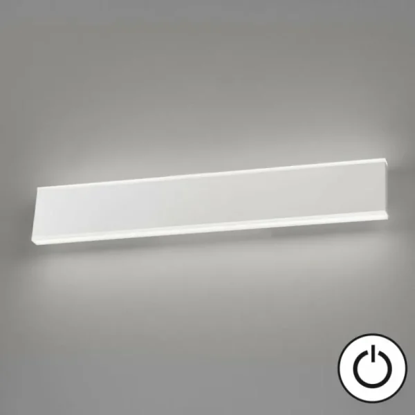 Luminaires Fischer & Honsel Applique murale Fischer & Honsel Muur LED Blanc, 1 lumière* Lampes En Verre