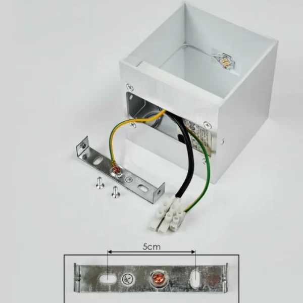 hofstein Applique murale Fulufo LED Blanc, 1 lumière* Lampes Modernes