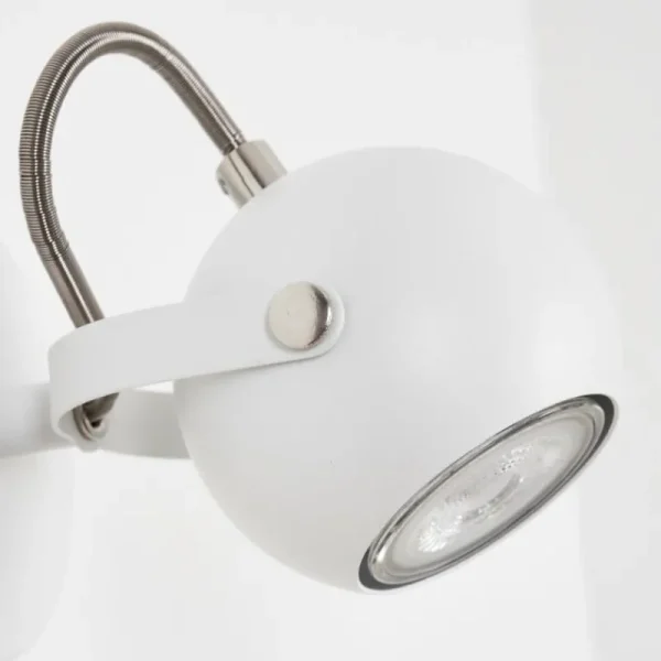 hofstein Applique murale Gadmen Chrome, Blanc, 1 lumière* Lampes Modernes