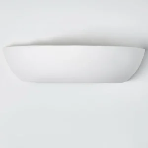 hofstein Applique murale Garbagna Blanc, 1 lumière* Lampes En Verre