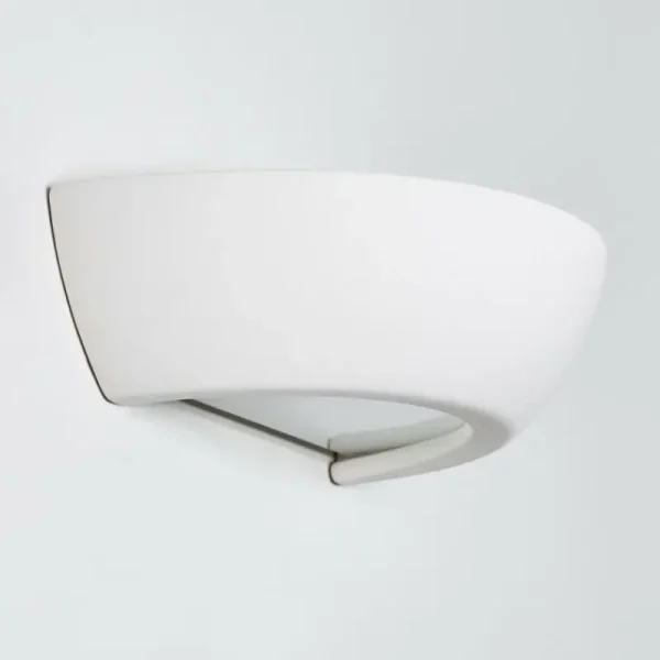hofstein Applique murale Garbagna Blanc, 1 lumière* Lampes En Verre