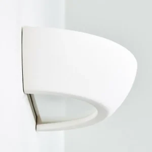 hofstein Applique murale Garbagna Blanc, 1 lumière* Lampes En Verre