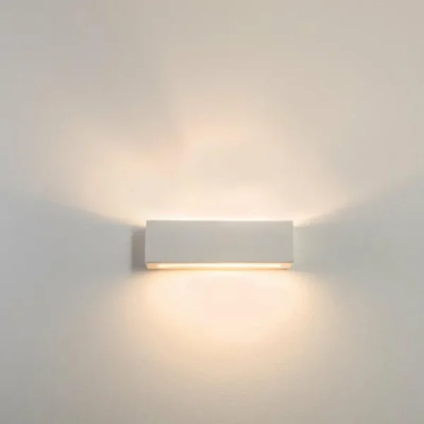 hofstein Applique murale Gemini Blanc, 1 lumière* Lampes Modernes