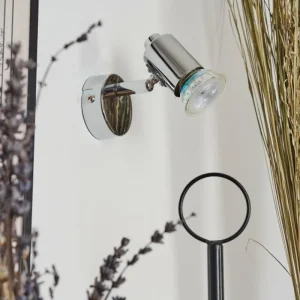 hofstein Applique murale Grafberg Chrome, 1 lumière* Lampes Modernes