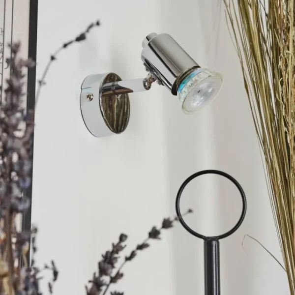 hofstein Applique murale Grafberg Chrome, 1 lumière* Lampes Modernes