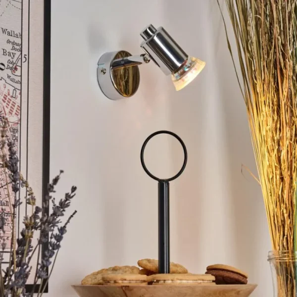 hofstein Applique murale Grafberg Chrome, 1 lumière* Lampes Modernes