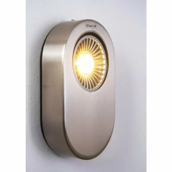 hofstein Applique murale Granada LED Nickel mat, 1 lumière* Lampes Modernes