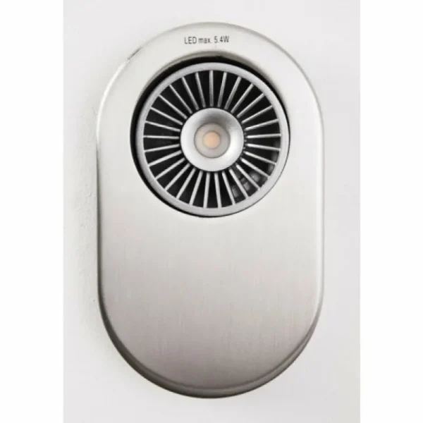hofstein Applique murale Granada LED Nickel mat, 1 lumière* Lampes Modernes
