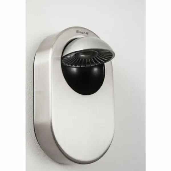 hofstein Applique murale Granada LED Nickel mat, 1 lumière* Lampes Modernes