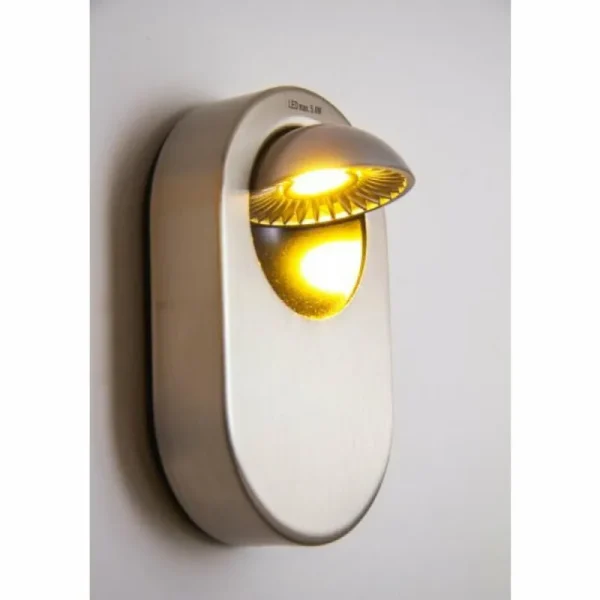 hofstein Applique murale Granada LED Nickel mat, 1 lumière* Lampes Modernes
