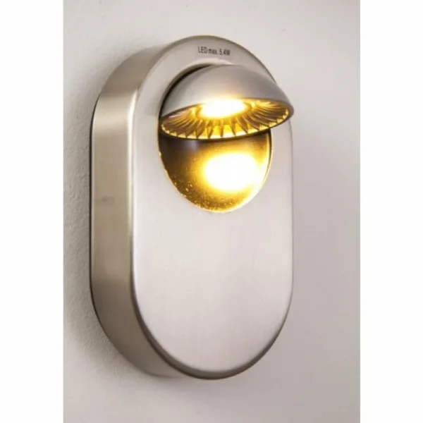hofstein Applique murale Granada LED Nickel mat, 1 lumière* Lampes Modernes