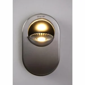 hofstein Applique murale Granada LED Nickel mat, 1 lumière* Lampes Modernes
