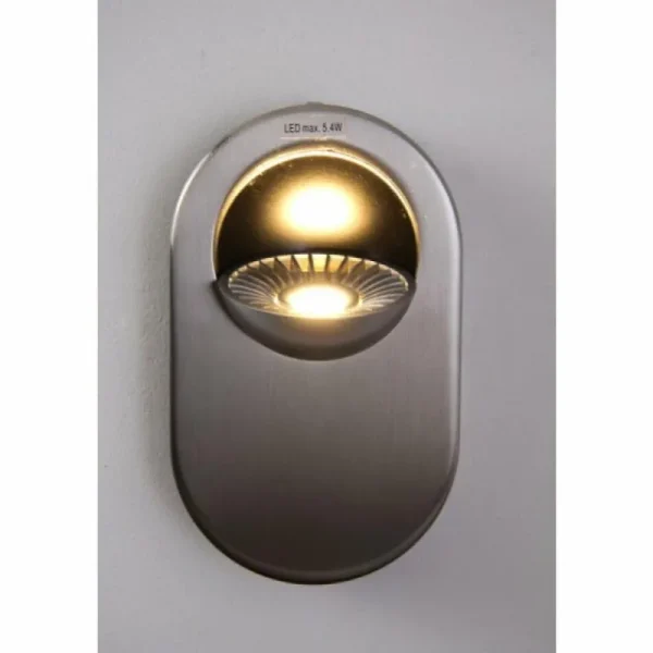 hofstein Applique murale Granada LED Nickel mat, 1 lumière* Lampes Modernes