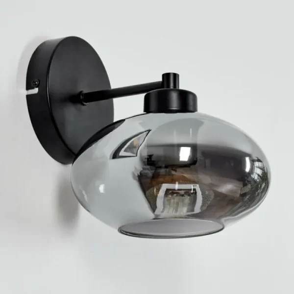 hofstein Applique murale Haikala Noir, 1 lumière* Lampes Modernes