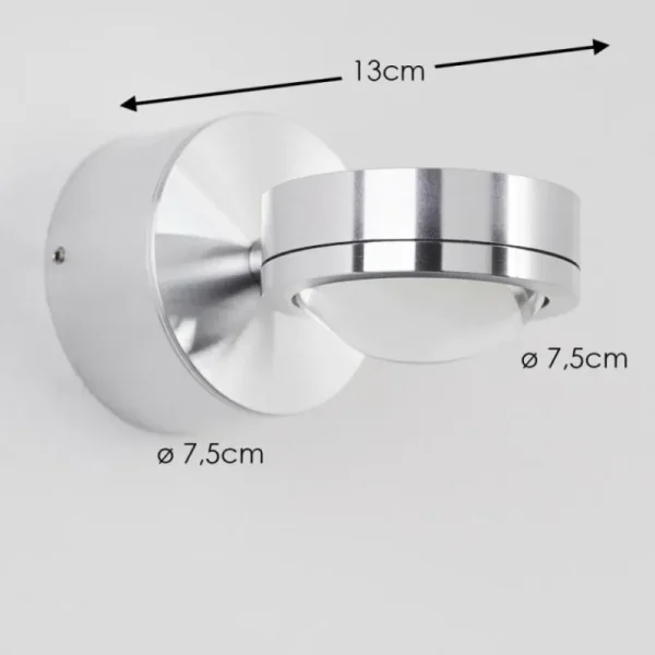 hofstein Applique murale Harare LED Aluminium, 1 lumière* Lampes Modernes