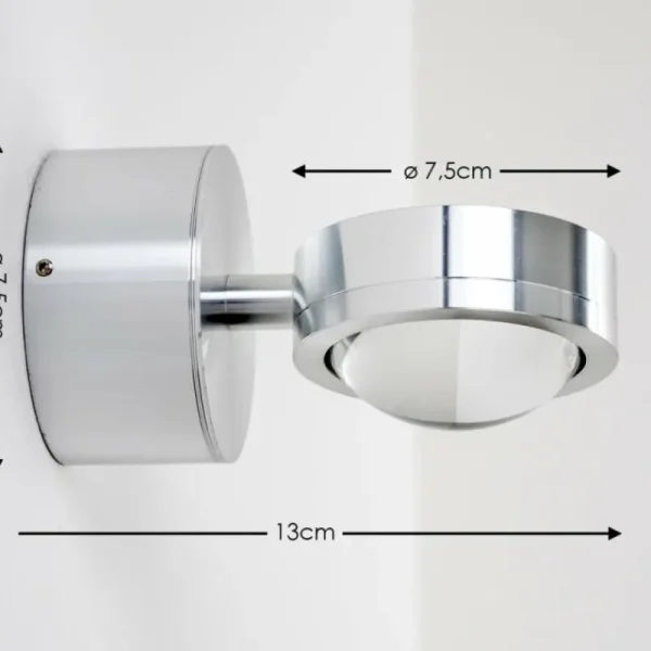 hofstein Applique murale Harare LED Aluminium, 1 lumière* Lampes Modernes