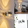 hofstein Applique murale Sapri Chrome, 1 lumière* Lampes En Verre