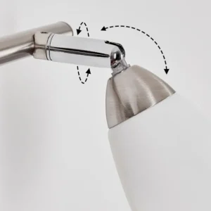 hofstein Applique murale Holualoa LED Nickel mat, 2 lumières* Lampes En Verre