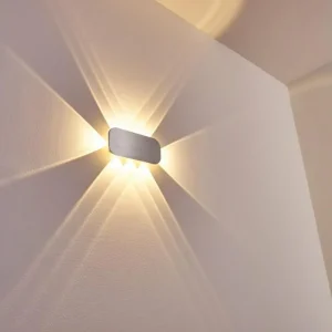 hofstein Applique murale Homad LED Aluminium, 1 lumière* Lampes Modernes