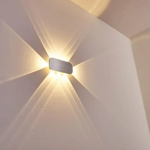 hofstein Applique murale Homad LED Aluminium, 1 lumière* Lampes Modernes