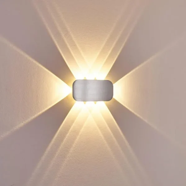 hofstein Applique murale Homad LED Aluminium, 1 lumière* Lampes Modernes