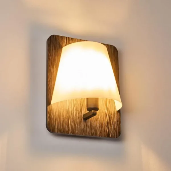 hofstein Applique murale Huddinge Gris, 1 lumière* Lampes Modernes