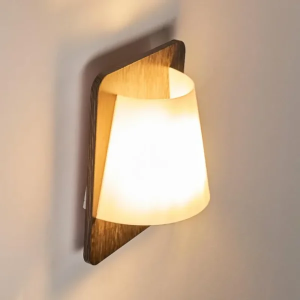 hofstein Applique murale Huddinge Gris, 1 lumière* Lampes Modernes