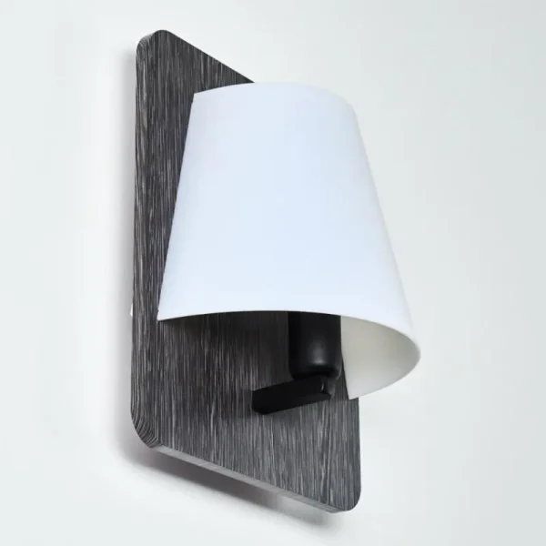 hofstein Applique murale Huddinge Gris, 1 lumière* Lampes Modernes