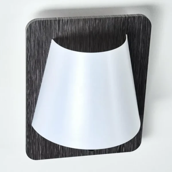 hofstein Applique murale Huddinge Gris, 1 lumière* Lampes Modernes