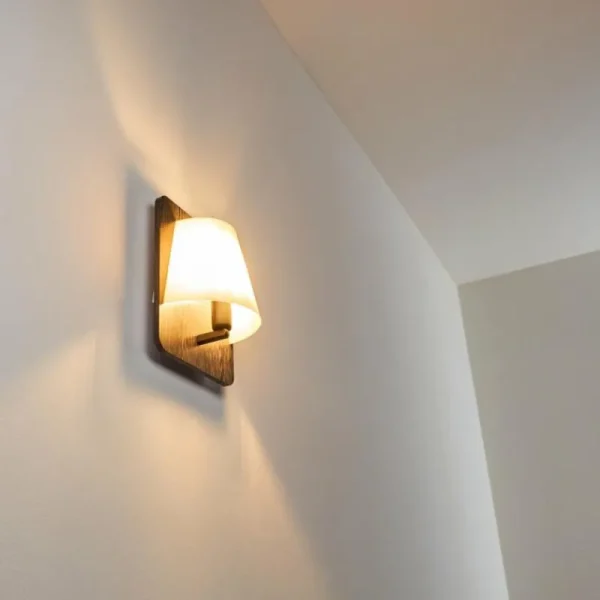 hofstein Applique murale Huddinge Gris, 1 lumière* Lampes Modernes