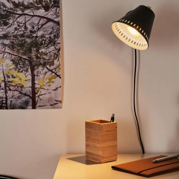 hofstein Applique murale Iasoa Laiton, Noir, 1 lumière* Lampes Modernes