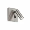 Luminaires Ideallux Applique murale Ideallux LITE LED Nickel mat, 1 lumière* Lampes En Verre