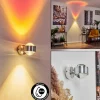 hofstein Applique murale Indore LED Aluminium, 2 lumières* Lampes En Verre