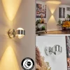 hofstein Applique murale Indore LED Aluminium, 2 lumières* Lampes En Verre