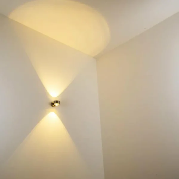 hofstein Applique murale INDORE LED Nickel mat, 2 lumières* Lampes Modernes