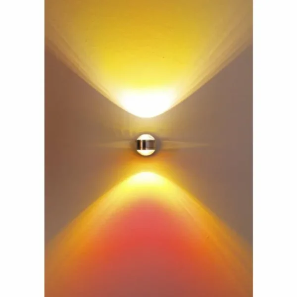 hofstein Applique murale Indore LED Aluminium, 2 lumières* Lampes Modernes