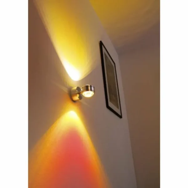 hofstein Applique murale Indore LED Aluminium, 2 lumières* Lampes Modernes