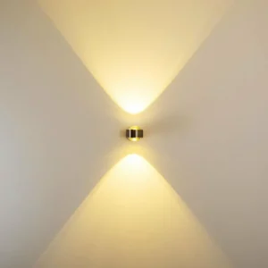 hofstein Applique murale INDORE LED Nickel mat, 2 lumières* Lampes Modernes