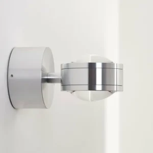 hofstein Applique murale Indore LED Aluminium, 2 lumières* Lampes En Verre