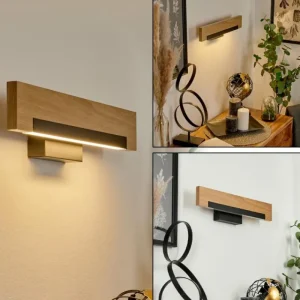 hofstein Applique murale Inzino LED Écru, Noir, 1 lumière* Lampes Modernes
