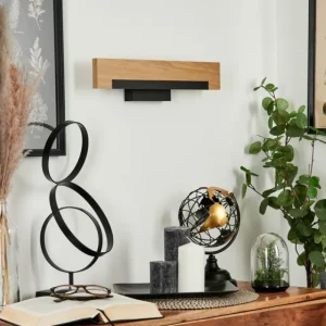 hofstein Applique murale Inzino LED Écru, Noir, 1 lumière* Lampes Modernes