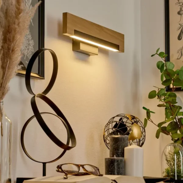 hofstein Applique murale Inzino LED Écru, Noir, 1 lumière* Lampes Modernes