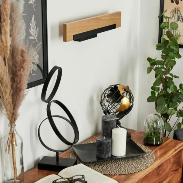 hofstein Applique murale Inzino LED Écru, Noir, 1 lumière* Lampes Modernes