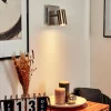 hofstein Applique murale Javel Chrome, Nickel mat, 1 lumière* Lampes Modernes