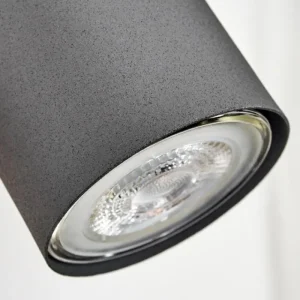 hofstein Applique murale Javel Gris, Couleur bois, Noir, 1 lumière* Lampes Modernes