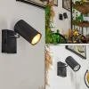 hofstein Applique murale Javel Noir, 1 lumière* Lampes Modernes