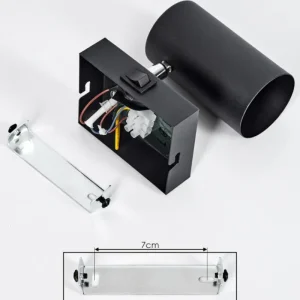 hofstein Applique murale Javel Noir, 1 lumière* Lampes Modernes