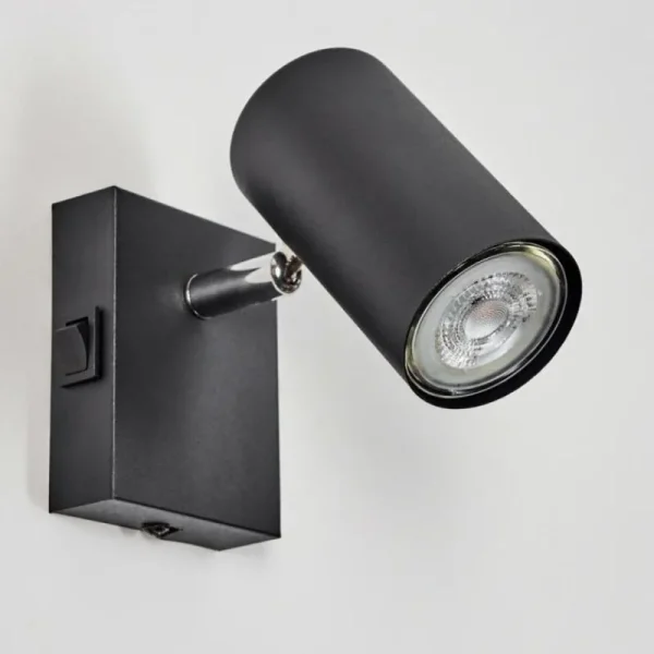 hofstein Applique murale Javel Noir, 1 lumière* Lampes Modernes